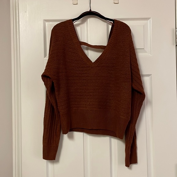 Burnt Orange Sweater - Picture 1 of 8